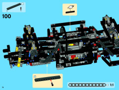 LEGO 8110 instructions page 74 – build guide