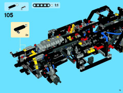 LEGO 8110 instructions page 79 – build guide