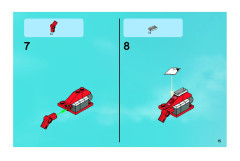 LEGO 8111 instructions page 15 – build guide