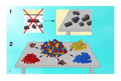 LEGO 8111 instructions page 2 – build guide