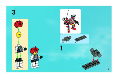 LEGO 8111 instructions page 3 – build guide