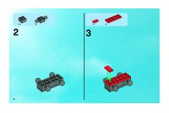 LEGO 8111 instructions page 4 – build guide