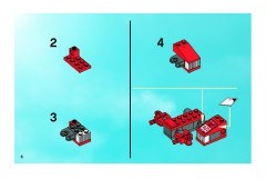LEGO 8111 instructions page 6 – build guide