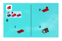 LEGO 8111 instructions page 7 – build guide