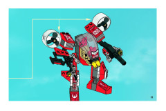 LEGO 8111 instructions page 13 – build guide