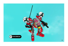 LEGO 8111 instructions page 15 – build guide