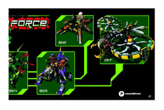 LEGO 8111 instructions page 21 – build guide