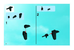 LEGO 8111 instructions page 4 – build guide