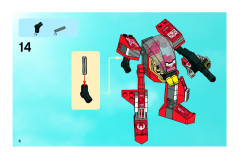 LEGO 8111 instructions page 6 – build guide