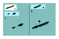 LEGO 8112 instructions page 12 – build guide