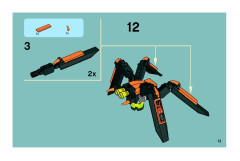 LEGO 8112 instructions page 13 – build guide