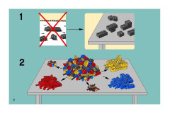 LEGO 8112 instructions page 2 – build guide