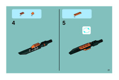 LEGO 8112 instructions page 21 – build guide