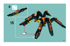 LEGO 8112 instructions page 23 – build guide