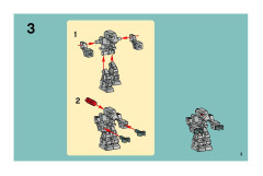 LEGO 8112 instructions page 3 – build guide