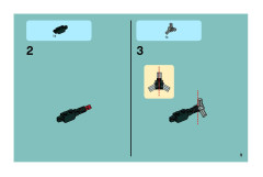 LEGO 8112 instructions page 9 – build guide