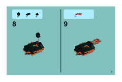 LEGO 8112 instructions page 5 – build guide