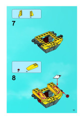 LEGO 8113 instructions page 13 – build guide