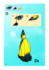 LEGO 8113 instructions page 22 – build guide