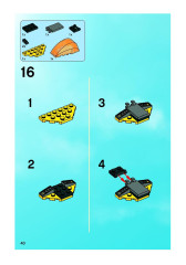 LEGO 8113 instructions page 40 – build guide
