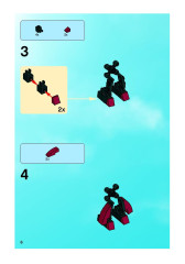 LEGO 8113 instructions page 6 – build guide