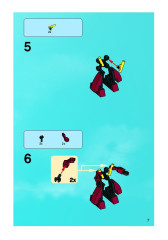 LEGO 8113 instructions page 7 – build guide