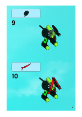 LEGO 8114 instructions page 10 – build guide