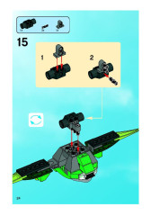 LEGO 8114 instructions page 25 – build guide