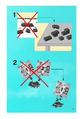 LEGO 8114 instructions page 4 – build guide