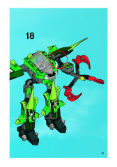 LEGO 8114 instructions page 42 – build guide