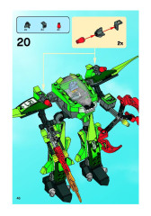 LEGO 8114 instructions page 47 – build guide
