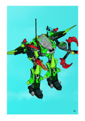 LEGO 8114 instructions page 50 – build guide