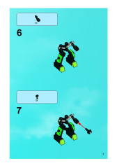 LEGO 8114 instructions page 8 – build guide