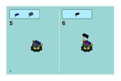 LEGO 8115 instructions page 12 – build guide
