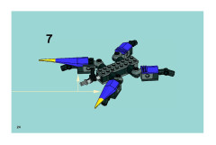 LEGO 8115 instructions page 24 – build guide