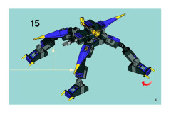 LEGO 8115 instructions page 37 – build guide