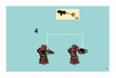 LEGO 8115 instructions page 5 – build guide