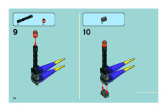 LEGO 8115 instructions page 54 – build guide
