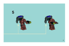 LEGO 8115 instructions page 9 – build guide