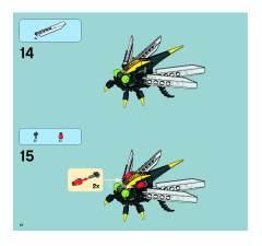 LEGO 8117 instructions page 10 – build guide