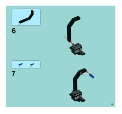 LEGO 8117 instructions page 13 – build guide