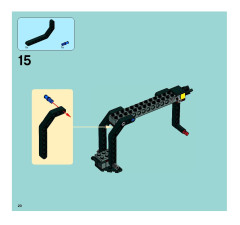 LEGO 8117 instructions page 20 – build guide