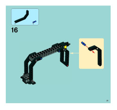 LEGO 8117 instructions page 21 – build guide