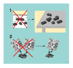 LEGO 8117 instructions page 3 – build guide