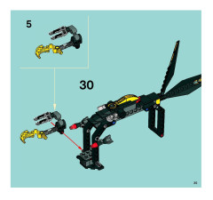 LEGO 8117 instructions page 35 – build guide