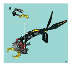 LEGO 8117 instructions page 39 – build guide