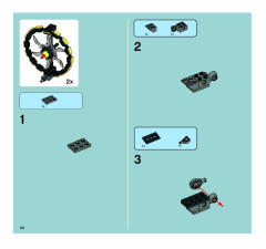 LEGO 8117 instructions page 40 – build guide