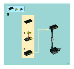 LEGO 8117 instructions page 43 – build guide