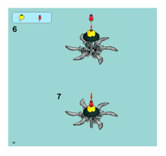 LEGO 8117 instructions page 46 – build guide