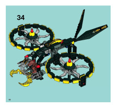 LEGO 8117 instructions page 50 – build guide